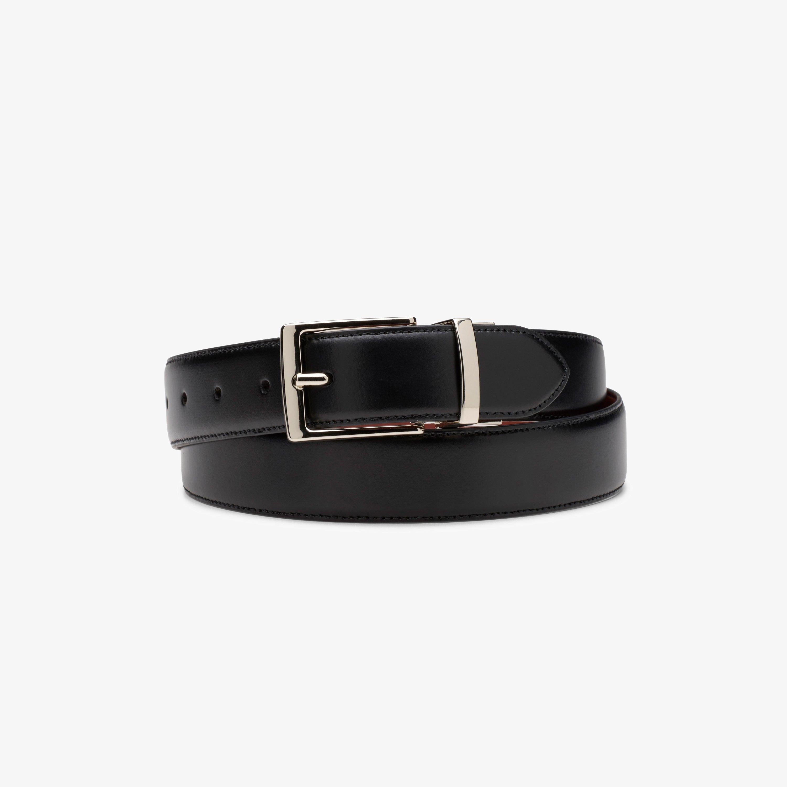 Reversible Leather Dress Belt
