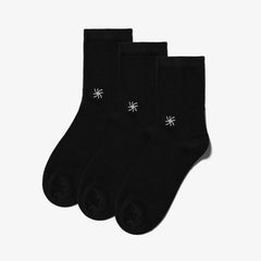 Cloudsteppers 3 Pack Crew Socks 